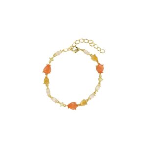 FACETED GLASS MULTICOLOR MINI CHAPADO