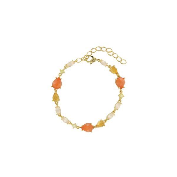 FACETED GLASS MULTICOLOR MINI CHAPADO