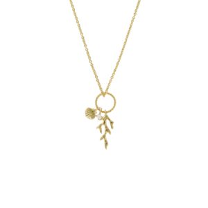 COLLAR COLECCION CONCHAS PLATA PRIMERA DE LEY
