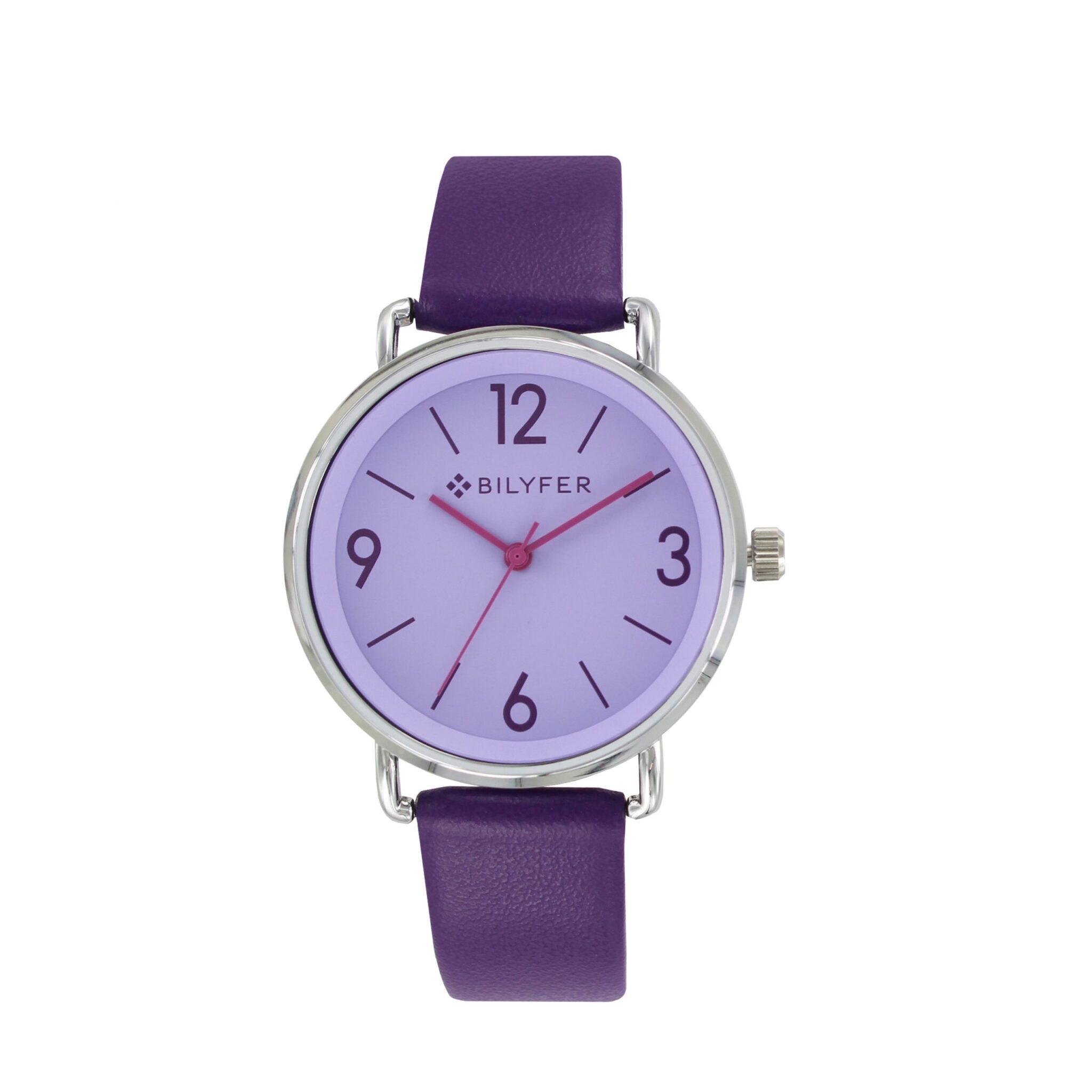 RELOJ NB: MULTICOLOR CORREA INTERIOR PIEL LILA
