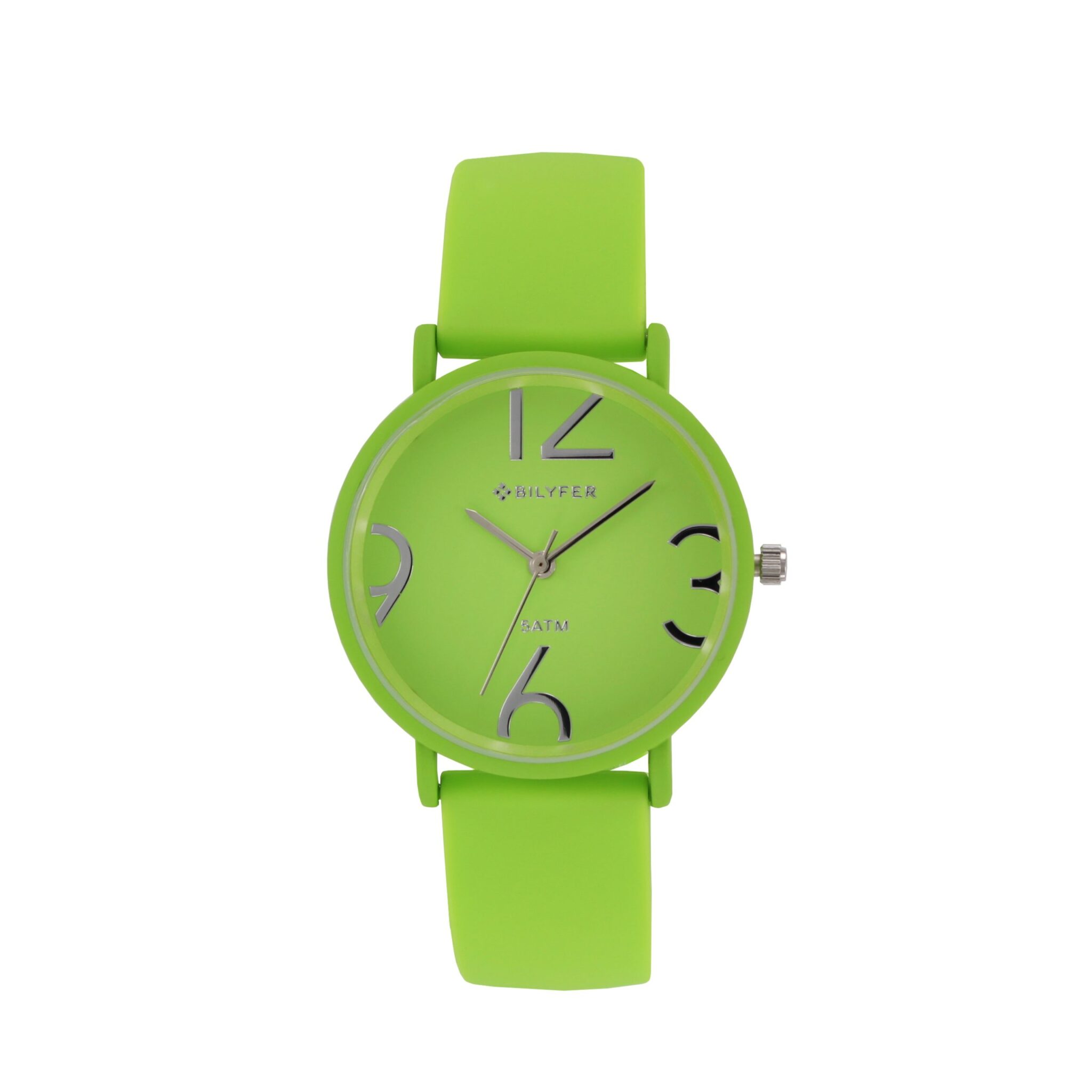 RELOJ UNICOLOR NB: METAL SUMERGIBLE 5ATM W/R VERDE