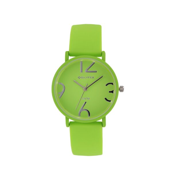 RELOJ UNICOLOR NB: METAL SUMERGIBLE 5ATM W/R VERDE