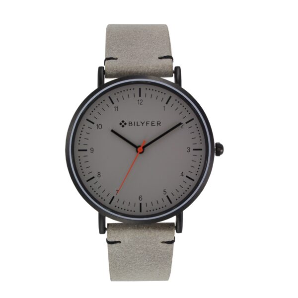 RELOJ CAJA 42 M CORREA PIEL COSIDA NEGRO
