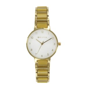 Reloj dorado adaptable con caja de 36mm