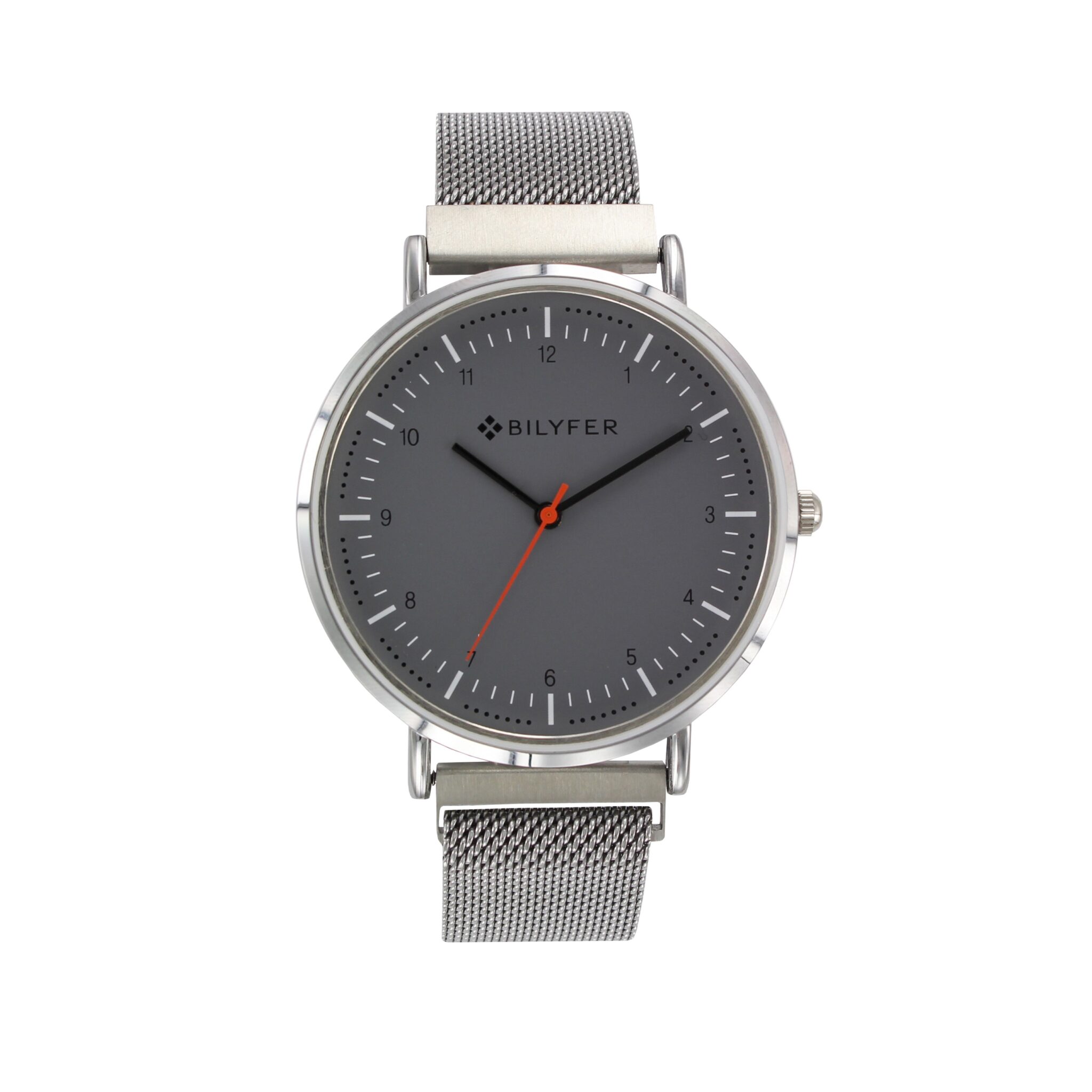 RELOJ CABALLERO MALLA CON CIERRE IMANTADO GRIS