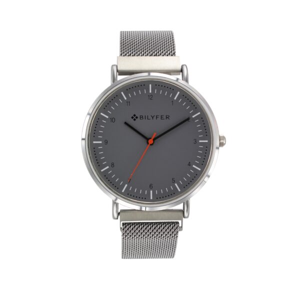 RELOJ CABALLERO MALLA CON CIERRE IMANTADO GRIS