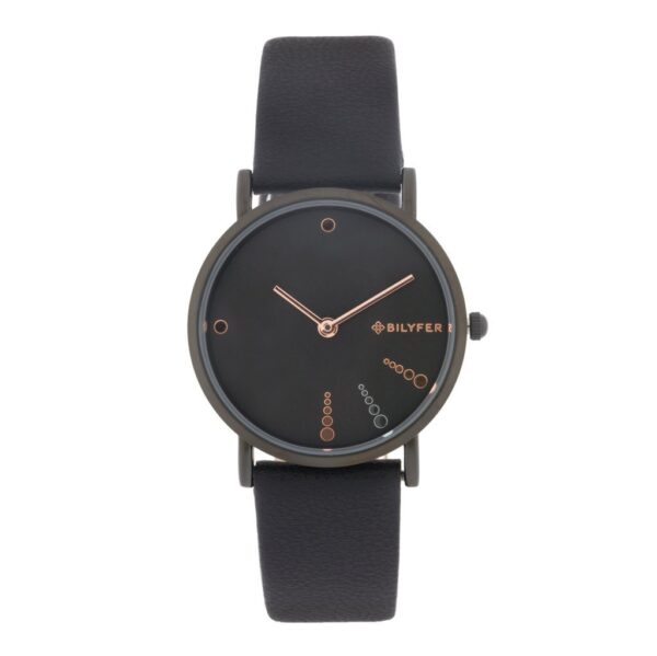 RELOJ CORREA INTERIOR PIEL 3ATM NEGRO