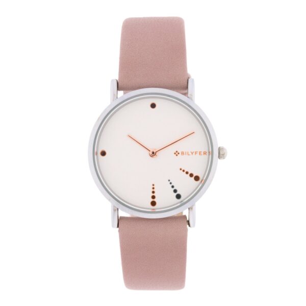 RELOJ CORREA INTERIOR PIEL 3ATM ROSA