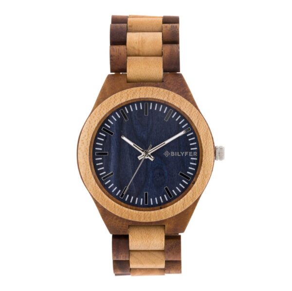 CLOCK MAPLE WOOD, ACACIA KOA.