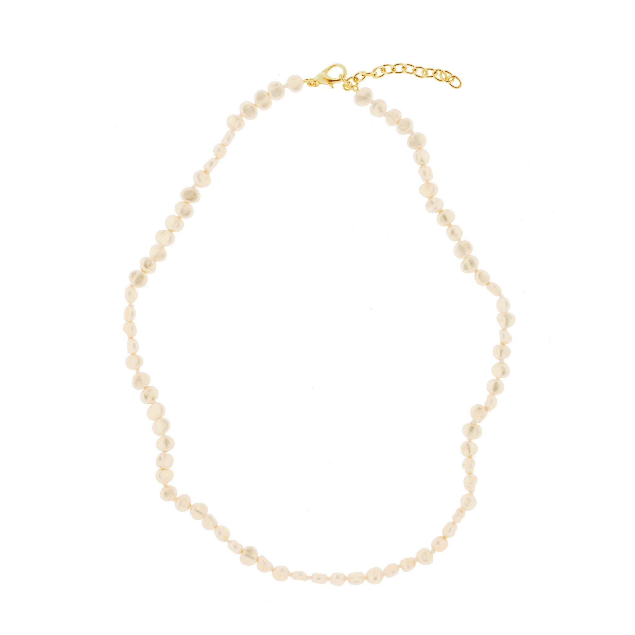 PEARLS NECKLACE IRREGULAR ORQUIDEA