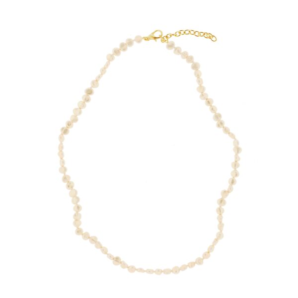 PEARLS NECKLACE IRREGULAR ORQUIDEA