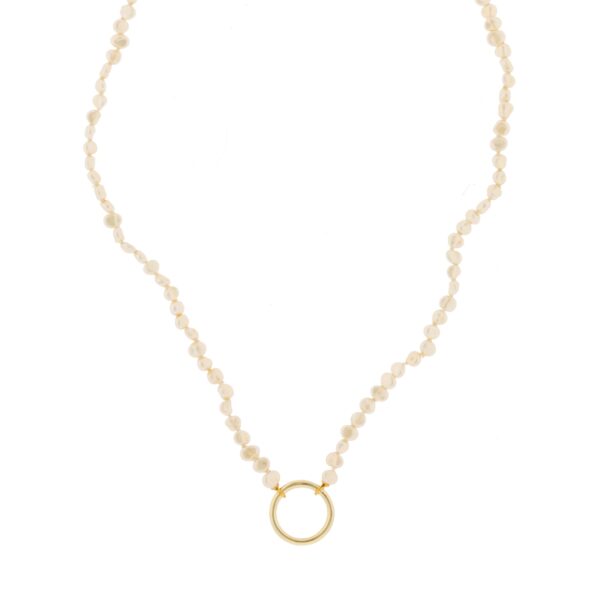 PEARLS NECKLACE IRREGULAR ORQUIDEA