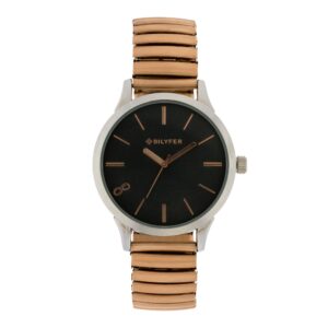 RELOJ MALLA EXTENSIBLE REGULABLE DE ACERO CAJA 38MM