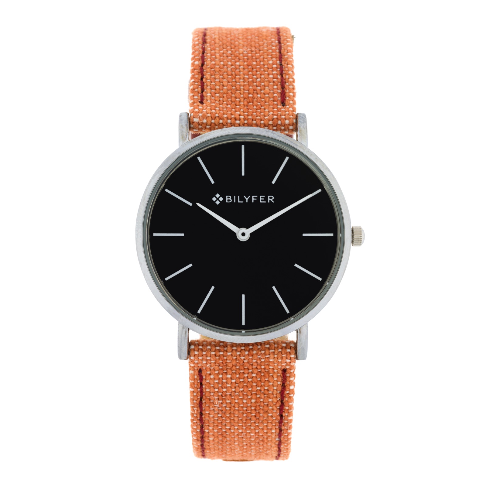 RELOJ IKAT CORREA PIEL ALGODON&SEDA CAJA 36MM MARRON CAMEL