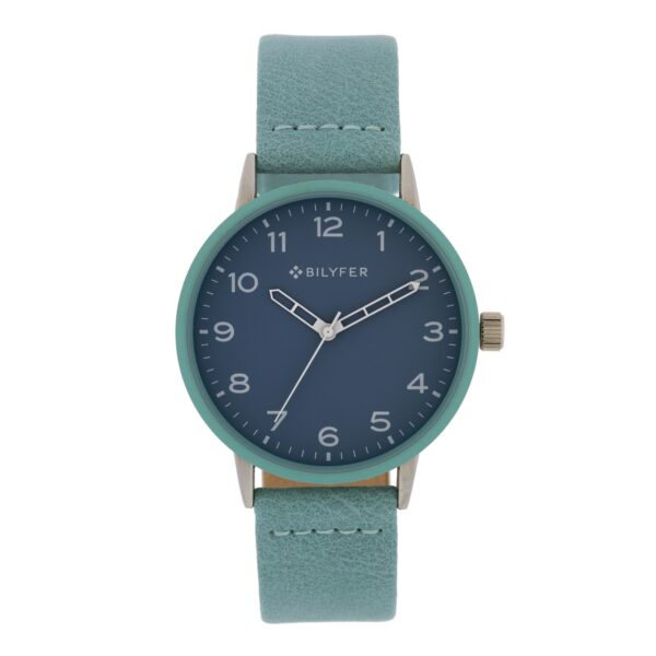 WATCH BOX 38 MM BEVEL COLOR LEATHER INTERIOR CORREA
