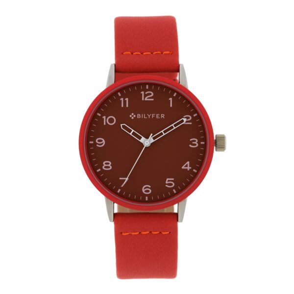 WATCH BOX 38 MM BEVEL COLOR LEATHER INTERIOR CORREA
