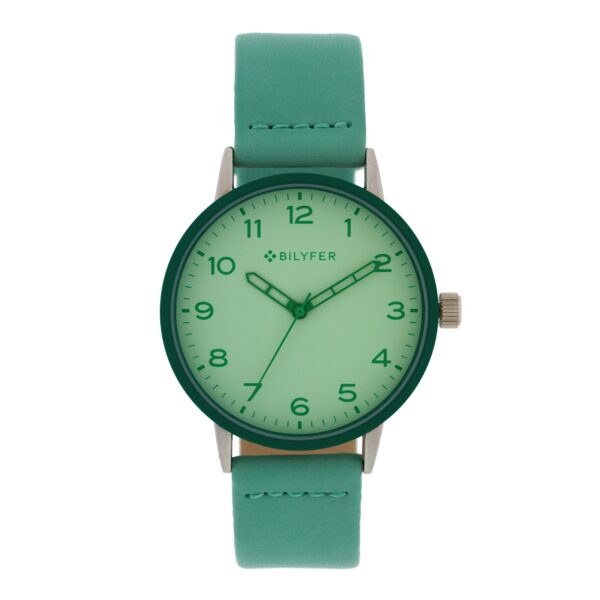 WATCH BOX 38 MM BEVEL COLOR LEATHER INTERIOR CORREA