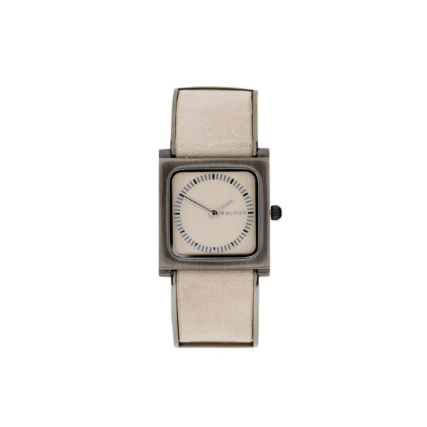 SQUARE WATCH WITH METAL DETAIL ON THE STRAP