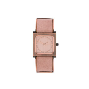 SQUARE WATCH WITH METAL DETAIL ON THE STRAP