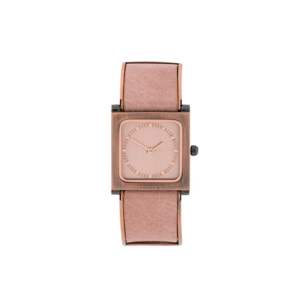 SQUARE WATCH WITH METAL DETAIL ON THE STRAP
