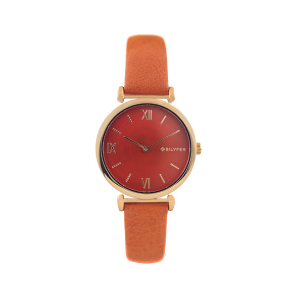 CHIC LEATHER STRAP WATCH