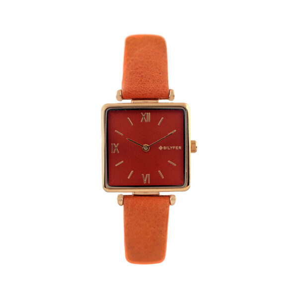 CHIC LEATHER STRAP WATCH