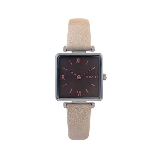 CHIC LEATHER STRAP WATCH