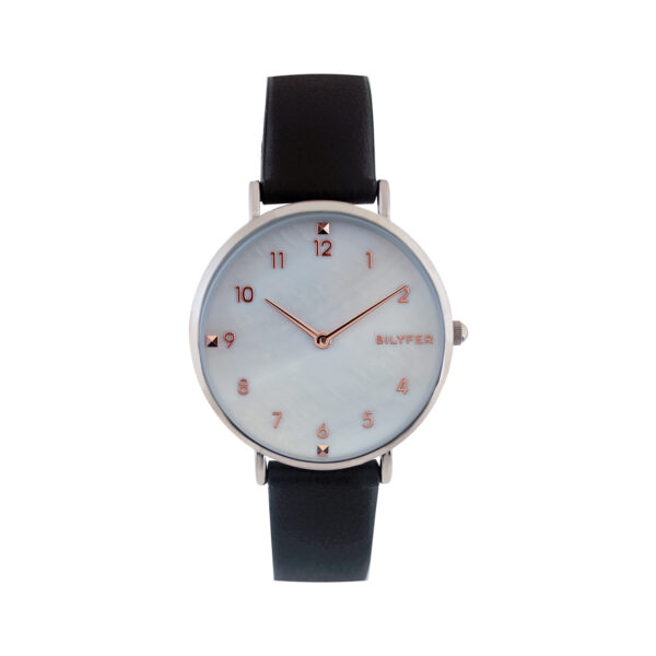 WATCH WITH MOTHER OF PEARL DIAL AND ARAB NUMBERS