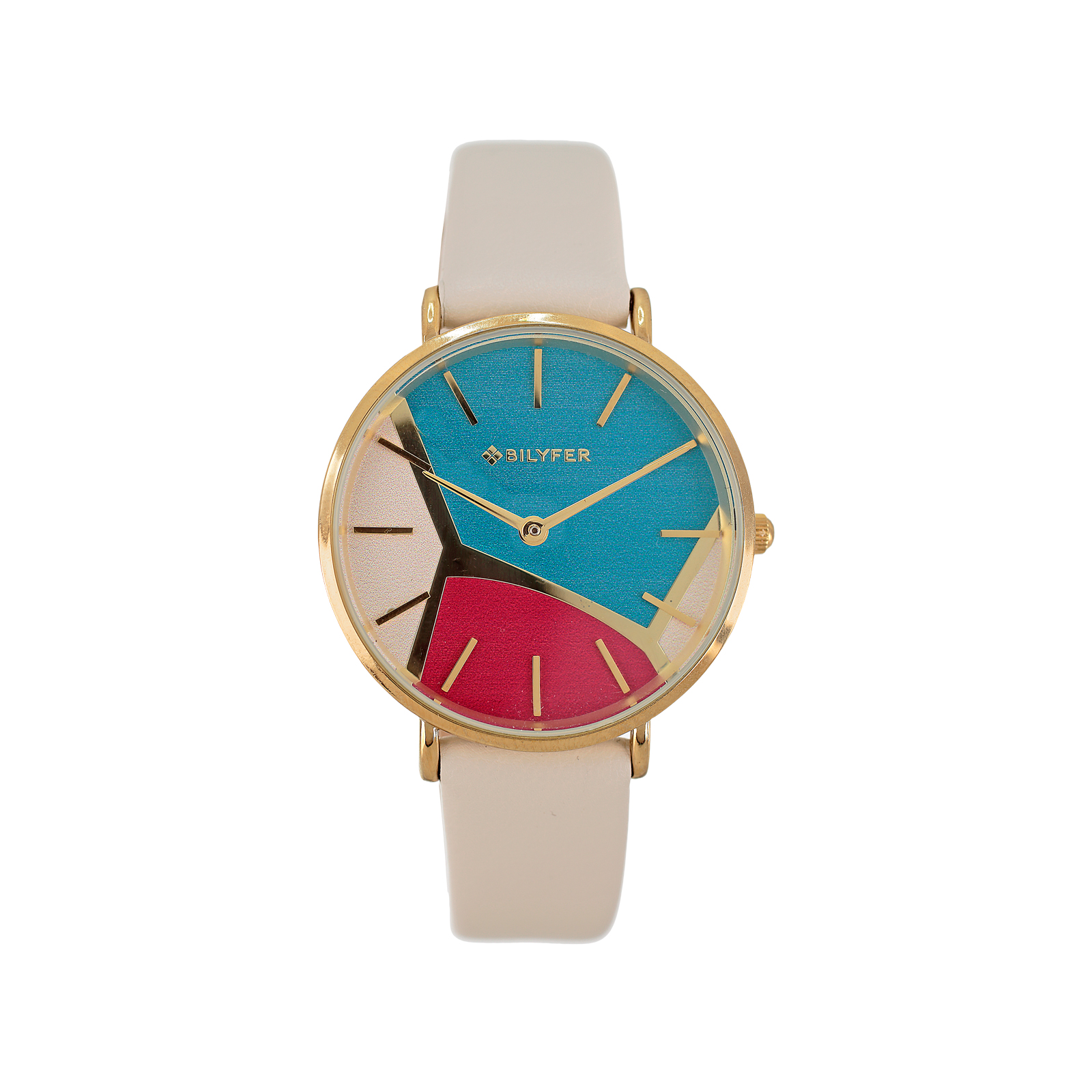 WATCH WITH COLOR SEGMENTS