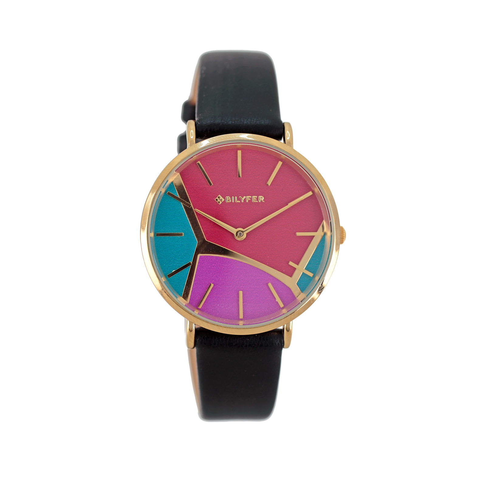 RELOJ CON SEGMENTOS DE COLOR