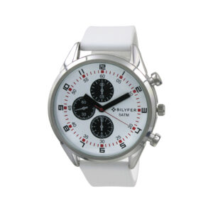 Reloj multifunciones simuladas colores W/R 5 ATM silicona blanco