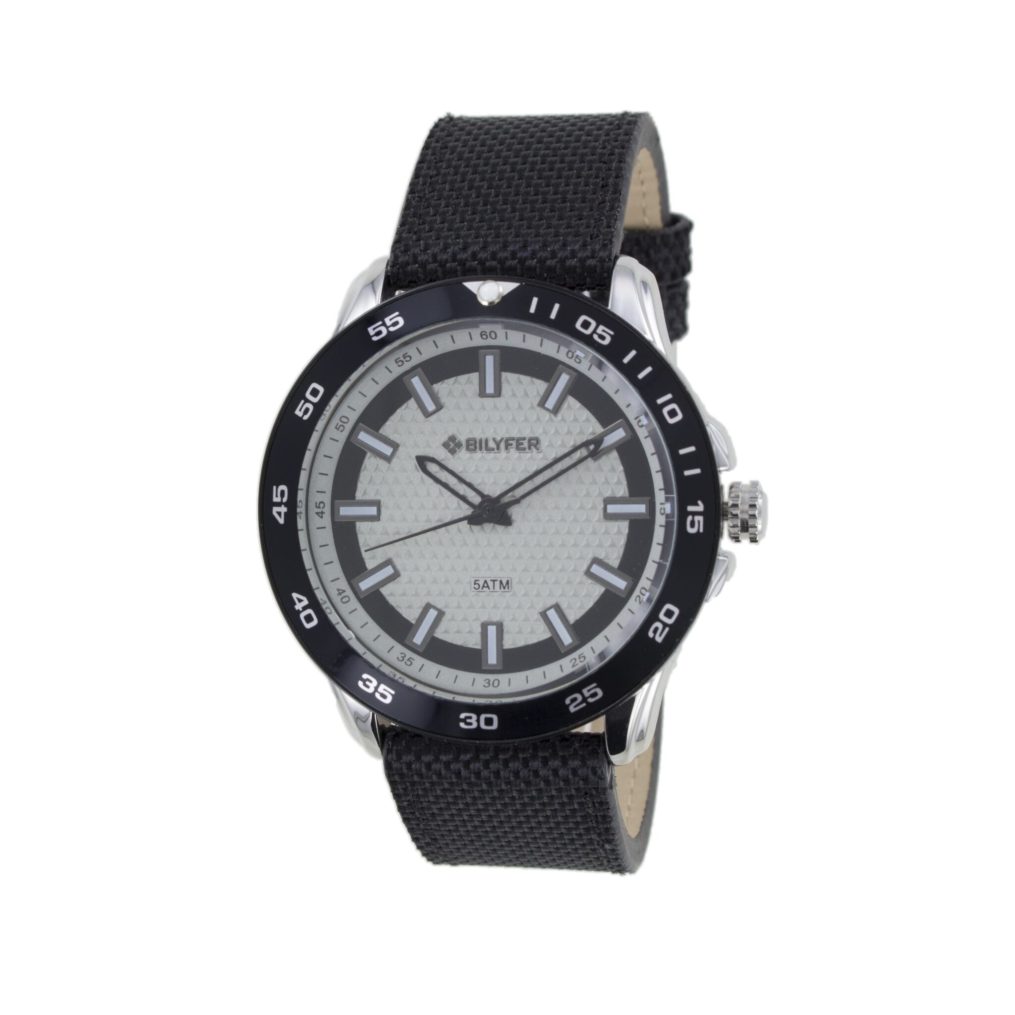 RELOJ DEPORTIVO CORREA LONA 5ATM W/R NEGRO