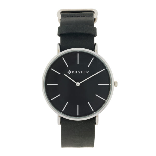 WATCH LEATHER STRAP METAL loop