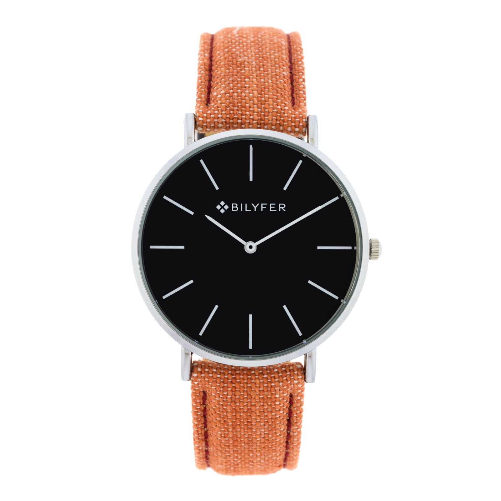 RELOJ IKAT CORREA PIEL ALGODON&SEDA CAJA 42MM MARRON CAMEL