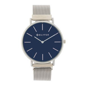 RELOJ ESFERA AZUL 42 MM MALLA CON CIERE IMÁN