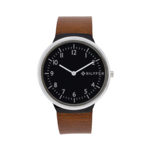 RELOJ CON CORREA DE PIEL INTEGRADA Y CAJA DE 40M
