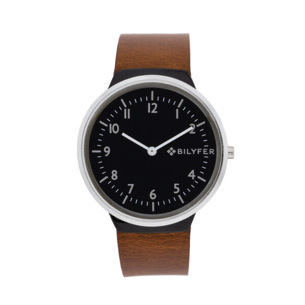 RELOJ CON CORREA DE PIEL INTEGRADA Y CAJA DE 40M