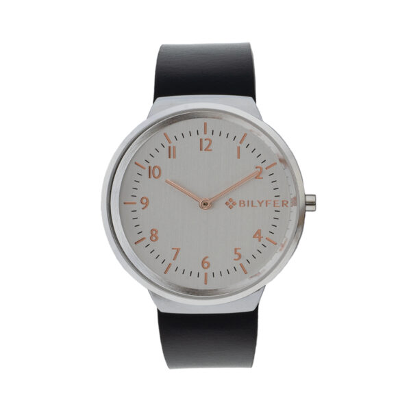 RELOJ CON CORREA DE PIEL INTEGRADA Y CAJA DE 40M