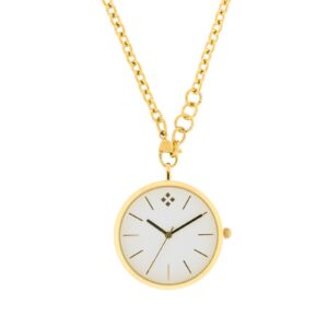CLOCK PENDANT BOX 33 MM CHAIN ​​STEEL 76 CM