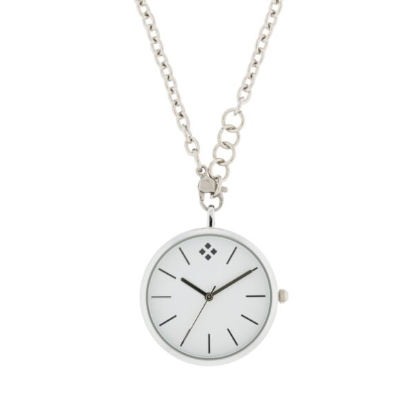 CLOCK PENDANT BOX 33 MM CHAIN ​​STEEL 76 CM