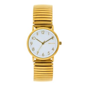DORADO 33MM WATCH STEEL BAND EXTENDING ARABIC NUMBERS
