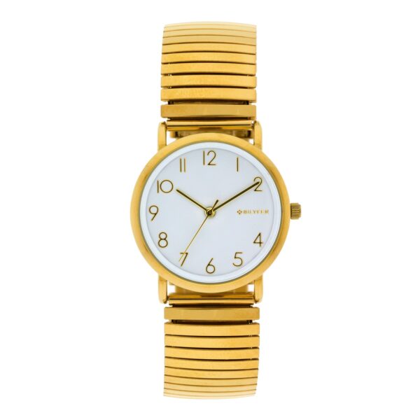 DORADO 33MM WATCH STEEL BAND EXTENDING ARABIC NUMBERS