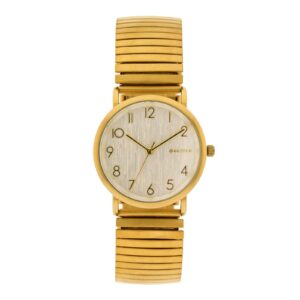 DORADO 33MM WATCH STEEL BAND EXTENDING ARABIC NUMBERS