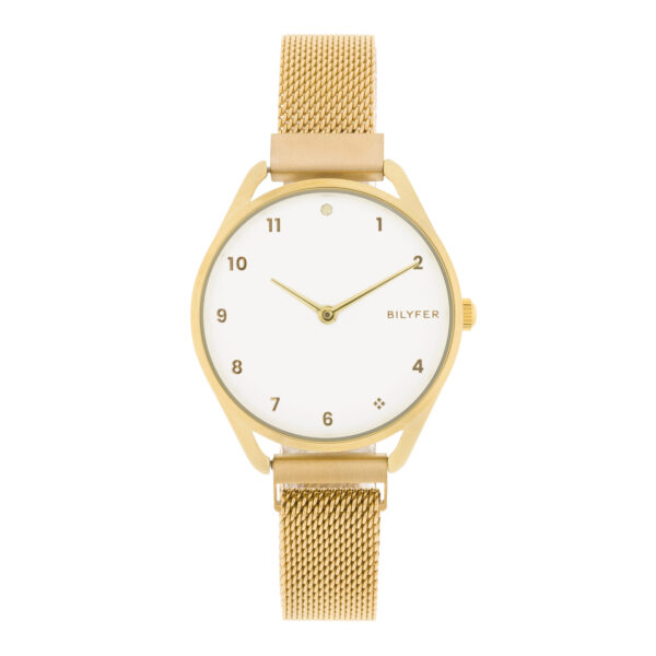 Reloj Bilyfer con malla de imán caja 33mm nº árabe