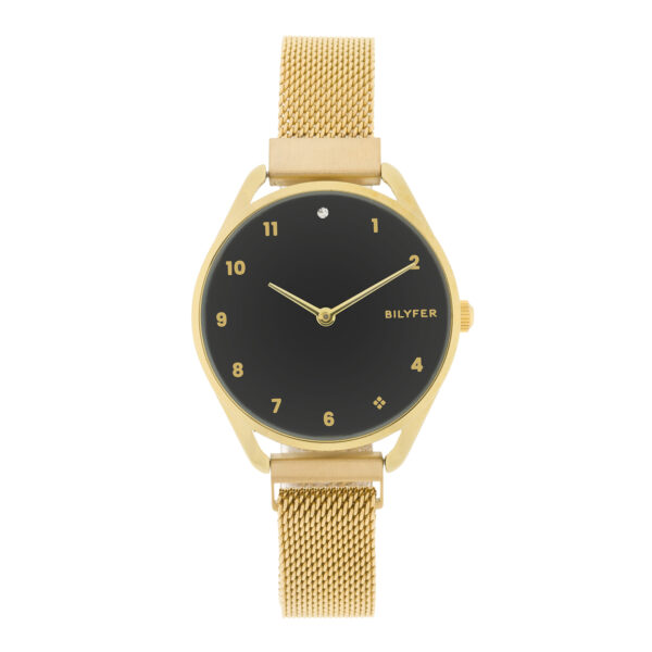Bilyfer watch with magnet mesh case 33mm arabic number