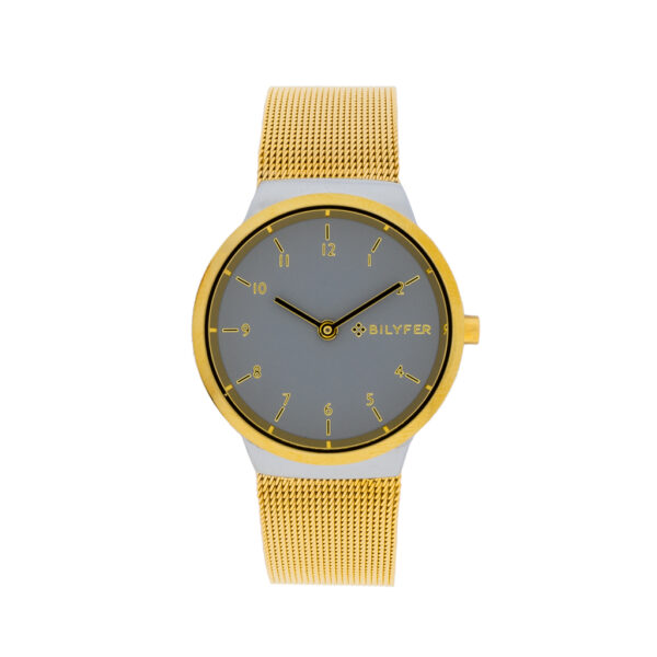 RELOJ BILYFER COMBINADO MALLA ACERO INTEGRADA CAJA 33MM