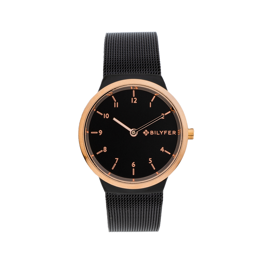 RELOJ BILYFER COMBINADO MALLA ACERO INTEGRADA CAJA 33MM