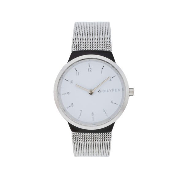BILYFER 33MM WATCH WITH INTEGRATED STEEL MESH
