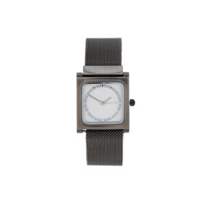 SQUARE CLOCK 27X27 STEEL MESH WITH MAGNET ANTIQUE FINISH