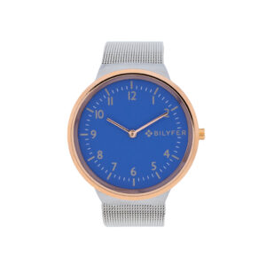 BILYFER 40MM WATCH WITH INTEGRATED STEEL MESH